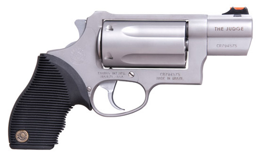 Taurus Judge Public Defender Stainless 2 410/45 Long Colt Revolver