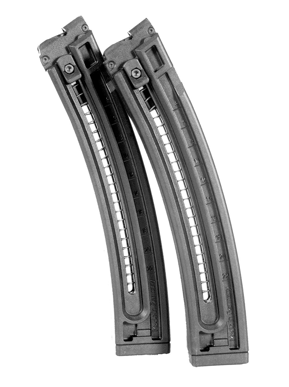 ATI GSG-5 Series Magazine 22RD .22 LR  Black Polymer - Twin Pack