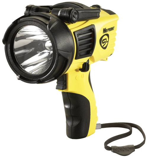 Streamlight 44900 WayPoint 40/550 Lumens White LED Yellow Polycarbonate 625 Meters