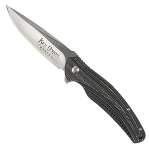 Columbia River K400KXP Onion Folder Japanese Acuto+ 59-61HRC Drop Point Blade Ti