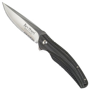 Columbia River K405KXS Onion Folder Japanese Acuto+ 59-61HRC Drop Point Blade Ti