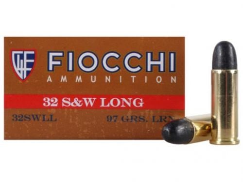 Fiocchi PISTOL SHOOTING DYNAMICS 32 Smith & Wesson Long Lead Round Nose