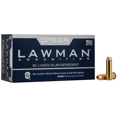 Speer .38 Spc +P 158 Grain Total Metal Jacket