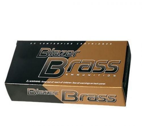 CCI Blazer Brass 357 Remington Mag Ammo  Jacketed Hollow Point 50rd box