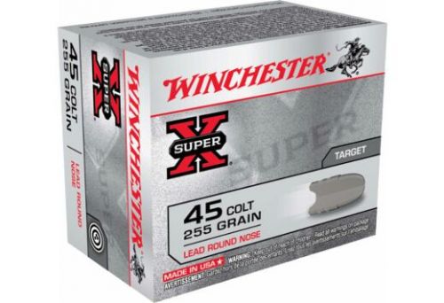 Winchester 45 Long Colt 255 Grain Lead Round Nose