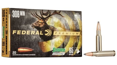 Federal Vital-Shok Sierra GameKing BTSP 20RD 165gr 308 Winchester