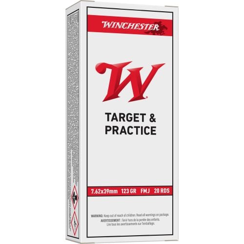 Winchester 7.62x39MM 123 Grain Full Metal Jacket 20rd box