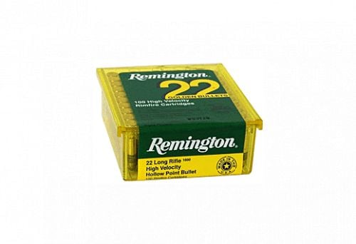 Remington Ammunition 21278 Golden Bullet 22 LR 36 gr Plated Hollow Point 100 Bx/ 50 Cs