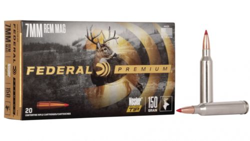 Federal Vital-Shok Nosler Ballistic Tip 20RD 150gr 7mm Rem Magnum