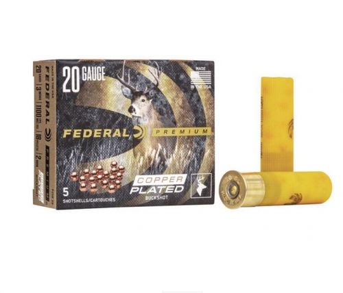 Federal Premium 20 Ga. 3 Magnum 18 Pellets #2 Lead Buckshot