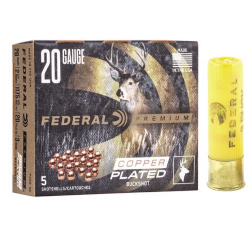 Federal Premium 20 Ga.2 3/4 Magnum 20 Pellets #3 Lead Bucks