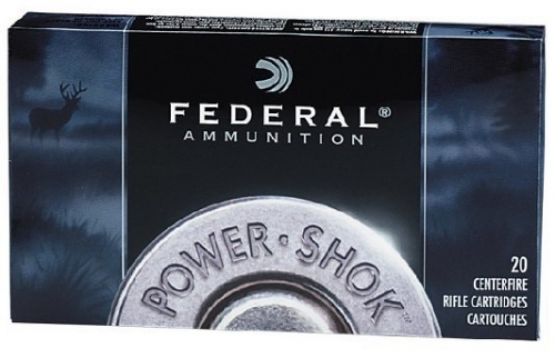 Federal Power-Shok Soft Point 20RD 125gr .30-06 Springfield