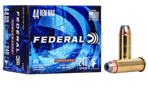 Federal Power-Shok Hollow Point 240gr 44 Remington Magnum 20rd box