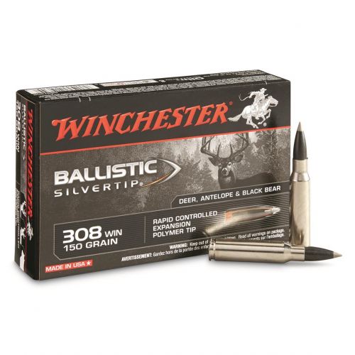 Winchester Silvertip Rapid Controlled Expansion Polymer 308 Winchester Ammo 20 Round Box