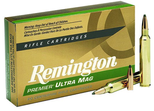 Remington Premier 7MM Remington Ultra Mag 160 Grain Core Lok