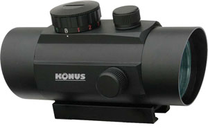 Konus Sight-Pro Fission 2.0 1x 40mm Red 4 MOA Dot Reflex Sight - 7245 Konus Sight-Pro Fission 2.0 1x 40mm Red 4 MOA Dot Reflex Sight - 7245