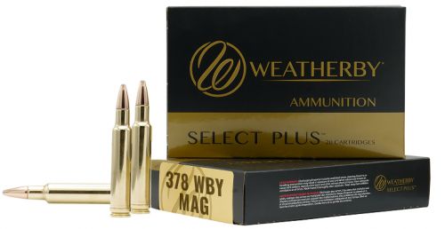 Weatherby Select Plus Full Metal Jacket .378 Weatherby Ammo 20 Round Box