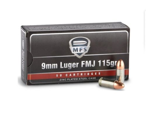 Ruag Ammotec USA Inc MFS 9mm Full Metal Jacket 115 GR 1214 f