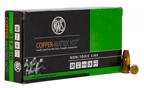 Ruag Ammotec USA Inc COPPER MATRIX 9mm Non Toxic/Frangible 8