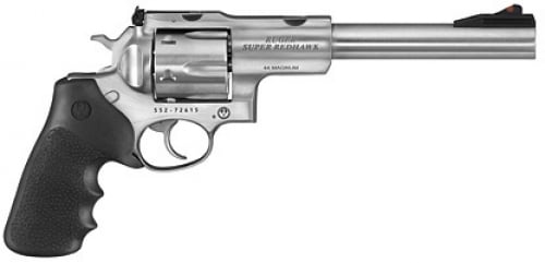 Ruger Super Redhawk .44 Rem Mag 7 1/2 Stainless, Hogue Grip