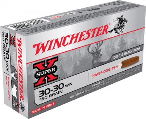 Winchester Ammo Super X 30-30 Winchester Power Core 95/5 150