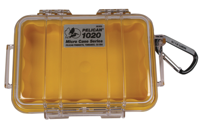 Model 1020 Micro Case Yellow/Clear