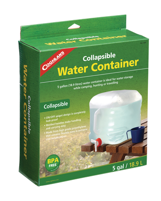 Collapsible Water Container-5 Gallon, BPA free