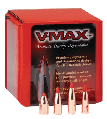 Varmint Bullet .224 Diameter 55 Grain V-Max 250 Pack