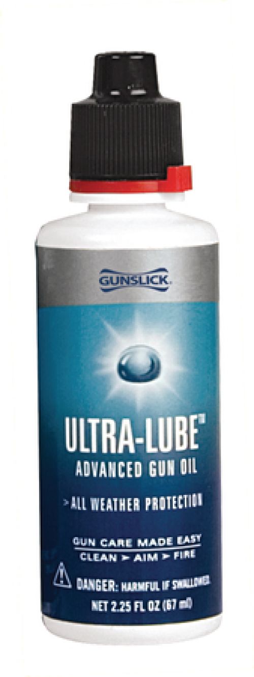 Gunslick Ultra-Lube Gun Oil and Gun Wipes 2.25 Ounce Bottle