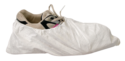 EconoWear Tyvek White Disposable Shoe Covers Size Large 100 Per