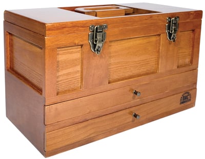 GunMaster Wooden Toolbox With 63 Piece Universal Select Deluxe G