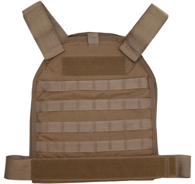 MOLLE Defender Soft Armor Plate Carrier With Two Level IIIA Soft