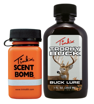 Tinks Trophy Buck Lure 2 Ounce Squirt Top And Scent Bomb