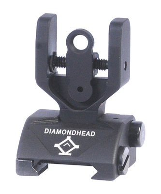 Classic Flp-Up Rear Combat Sight Matte Black