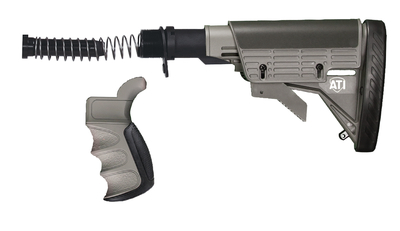 AR-15 Strikeforce Stock Package With Scorpion Recoil System with Scorpion Recoil System Destroyer Gray