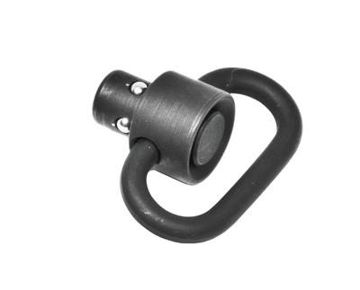 Heavy Duty Push Button Quick Detach Sling Swivel Black