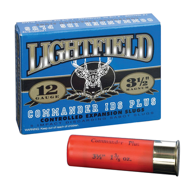 Commander IDS Plus Sabot Slug 12 Gauge 3.5 Inch 1890 FPS 1.3 Ounce Five Per Box