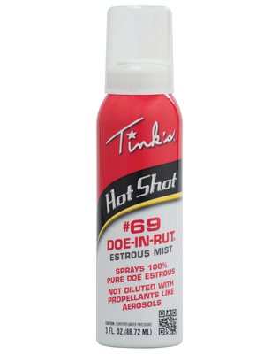 Hot Shot #69 Doe-In-Rut Estrous Mist 3 Ounce Spray