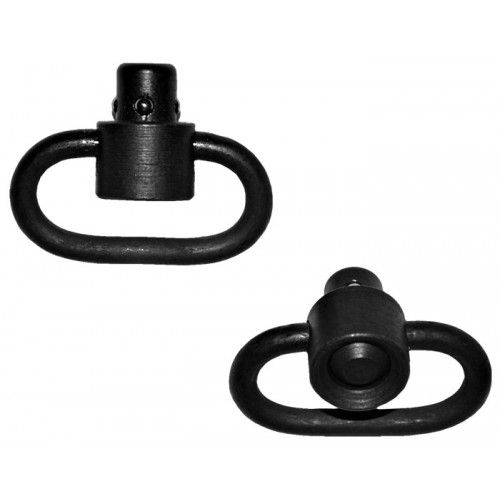 GT Recessed Plunger Heavy Duty Push Button Swivels 1.25 Inch Loops