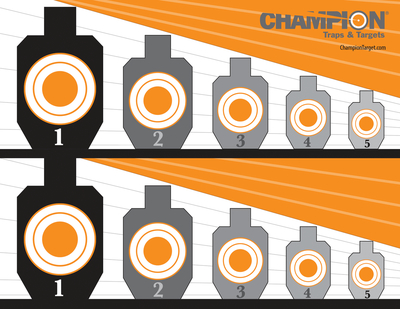 Full-Color Targets Know Your Limits 8.5x11 Inches 12 Per Package