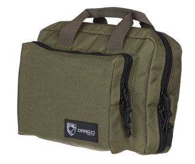 Drago Double Pistol Case Green