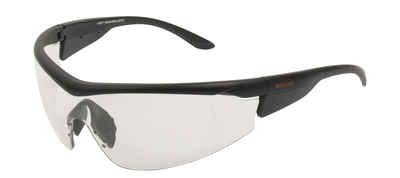 Ruger Concept Shooting Glasses 3-Lens Interchangeable Set Black Frame Mirror Smoke/Clear/Yellow Lens