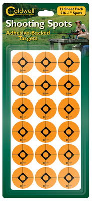 Caldwell Non-Flake Shooting Spots 1 Inch 216 Per Package