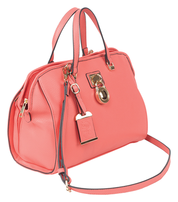 Satchel Series Concealed Carry Purse Coral