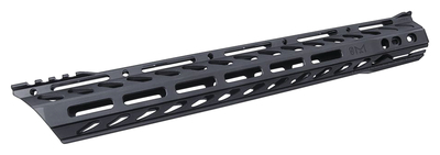 Lo-Pro Free Float Slope Nose Qual Rail With M-LOK 15 Inch Mil-Spec Finish