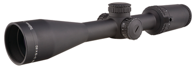 AccuPower 3-9x40mm Illuminated Red MOA Crosshair Reticle 1 Inch Tube Diameter Matte Black