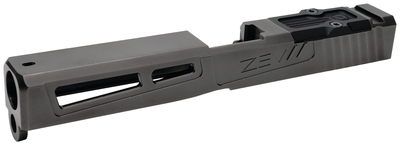 17 Dragonfly Gen 4 Stripped Slide with RMR Cover Plate Gray For Glock