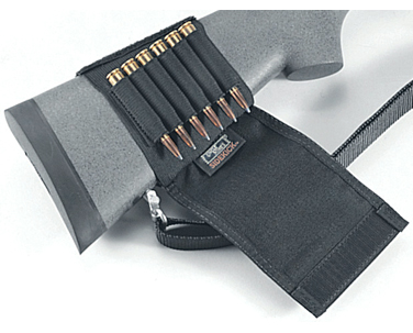 UM SHELL HOLDER RIFLE W/ FLAP BLK (6)