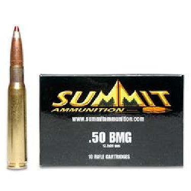 SA 50BMG 619GR SILVER/ RED TIP 10/8