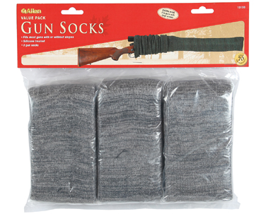 ALLEN 3PK GUN SOCK 52 GRAY